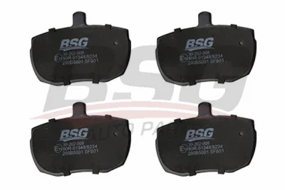 BSG 30-200-012 BSG Комплект тормозных колодок, дисковый тормоз