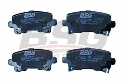 BSG 65-200-022 BSG Комплект тормозных колодок, дисковый тормоз