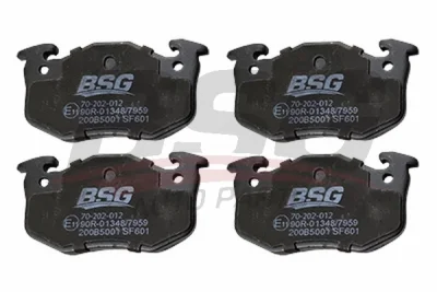 BSG 70-200-015 BSG Комплект тормозных колодок, дисковый тормоз