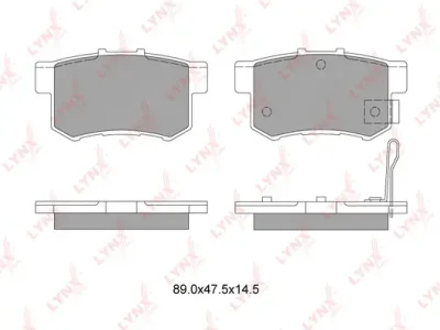 Комплект тормозных колодок, дисковый тормоз LYNXAUTO BD-3401