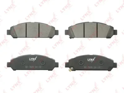 Комплект тормозных колодок, дисковый тормоз LYNXAUTO BD-7609