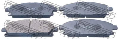0201-T30F FEBEST Комплект тормозных колодок, дисковый тормоз