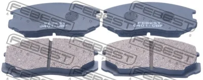0401-CBF FEBEST Комплект тормозных колодок, дисковый тормоз