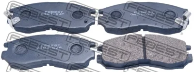 0401-CJF FEBEST Комплект тормозных колодок, дисковый тормоз