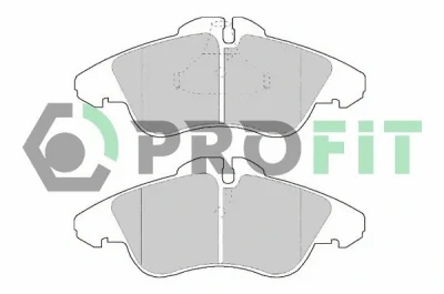 Комплект тормозных колодок, дисковый тормоз PROFIT 5000-1038