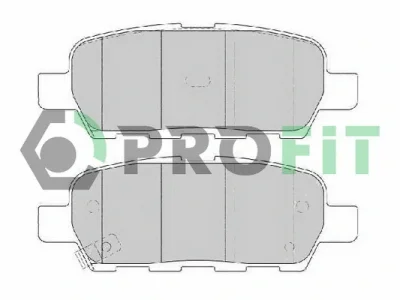 5000-1693 PROFIT Комплект тормозных колодок, дисковый тормоз