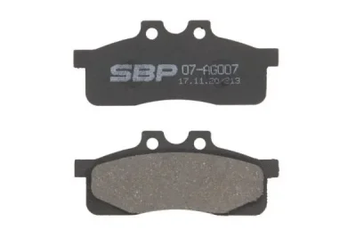Комплект тормозных колодок, дисковый тормоз SBP 07-AG007