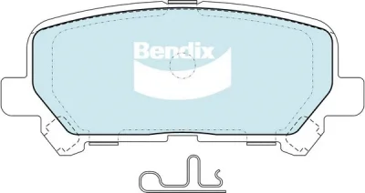 DB2368 HD BENDIX Комплект тормозных колодок, дисковый тормоз