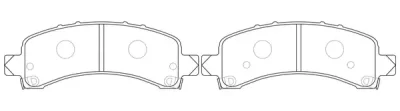 FP0974 FIT Комплект тормозных колодок, дисковый тормоз