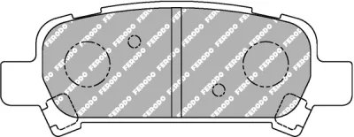 FDS1333 FERODO Комплект тормозных колодок, дисковый тормоз