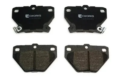 Комплект тормозных колодок, дисковый тормоз CWORKS C12CR0081