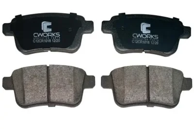 C12CR1018 CWORKS Комплект тормозных колодок, дисковый тормоз