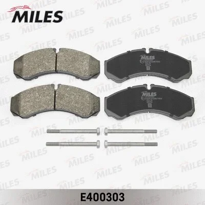 E400303 MILES Комплект тормозных колодок, дисковый тормоз