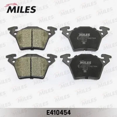 E410454 MILES Комплект тормозных колодок, дисковый тормоз