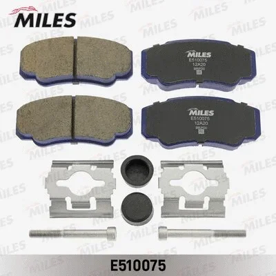 E510075 MILES Комплект тормозных колодок, дисковый тормоз