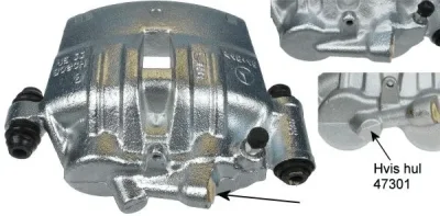 8AC 355 386-211 BEHR/HELLA/PAGID Тормозной суппорт