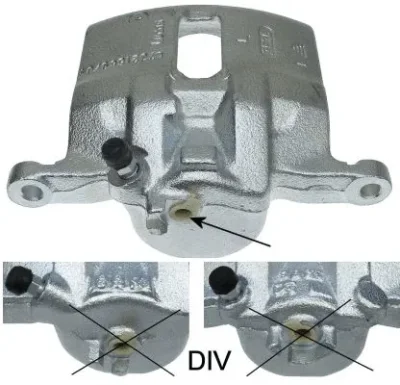 8AC 355 392-171 BEHR/HELLA/PAGID Тормозной суппорт