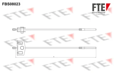 FBS08023 FTE Тросик, cтояночный тормоз