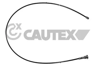 489013 CAUTEX Тросик, cтояночный тормоз