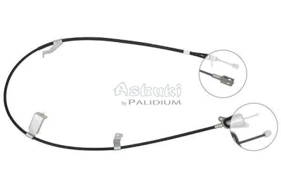ASH3-1802 ASHUKI by Palidium Тросик, cтояночный тормоз