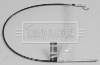 BKB1893 BORG & BECK Тросик, cтояночный тормоз