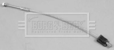 BKB2502 BORG & BECK Тросик, cтояночный тормоз