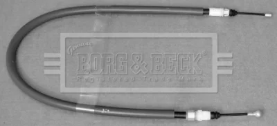 BKB3161 BORG & BECK Тросик, cтояночный тормоз