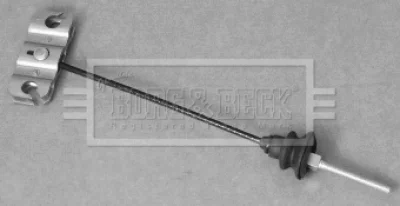 BKB3326 BORG & BECK Тросик, cтояночный тормоз