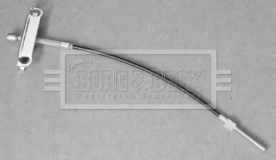 BKB3401 BORG & BECK Тросик, cтояночный тормоз