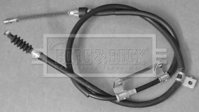 BKB3416 BORG & BECK Тросик, cтояночный тормоз