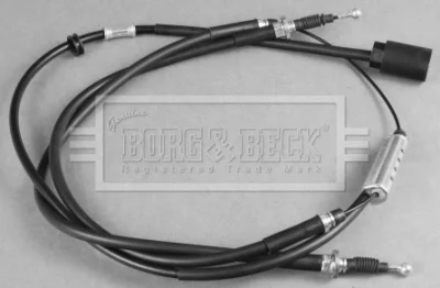 BKB6002 BORG & BECK Тросик, cтояночный тормоз