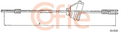 92.10.818 COFLE Тросик, cтояночный тормоз
