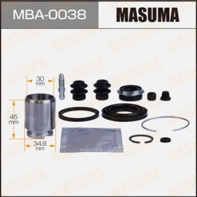 Ремкомплект, тормозной суппорт MASUMA MBA-0038