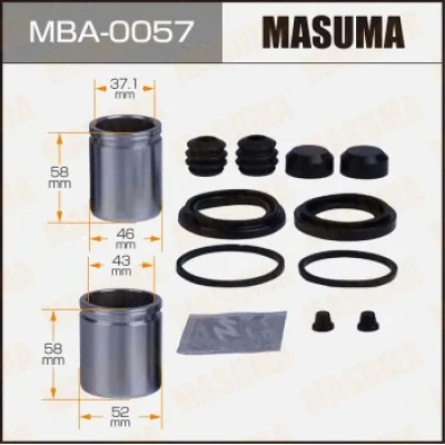 Ремкомплект, тормозной суппорт MASUMA MBA-0057