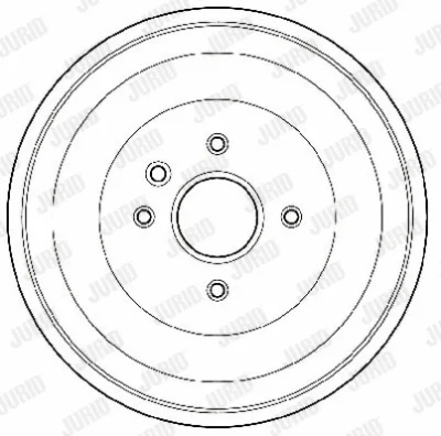 329028J JURID Тормозной барабан