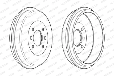 Тормозной барабан FERODO FDR329150