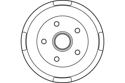 DB4132 TRW Тормозной барабан