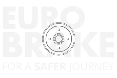 5825255004 EUROBRAKE Тормозной барабан