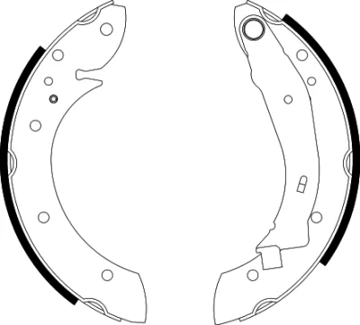 8DB 355 001-721 BEHR/HELLA/PAGID Комплект тормозных колодок