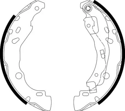 Комплект тормозных колодок BEHR/HELLA/PAGID 8DB 355 002-641