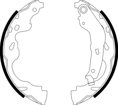 8DB 355 002-891 BEHR/HELLA/PAGID Комплект тормозных колодок