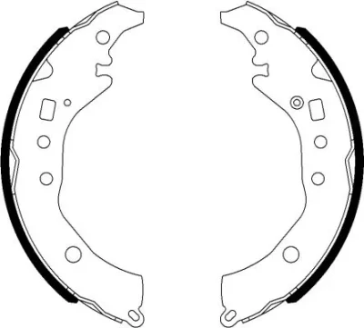 8DB 355 022-021 BEHR/HELLA/PAGID Комплект тормозных колодок