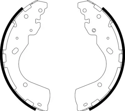 8DB 355 022-241 BEHR/HELLA/PAGID Комплект тормозных колодок