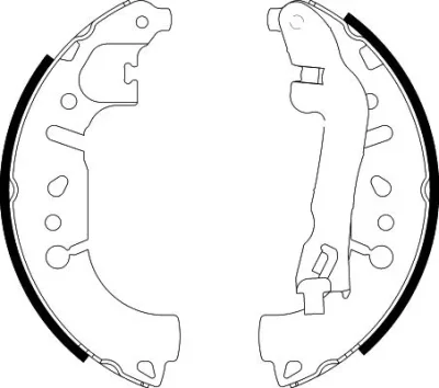 8DB 355 022-271 BEHR/HELLA/PAGID Комплект тормозных колодок