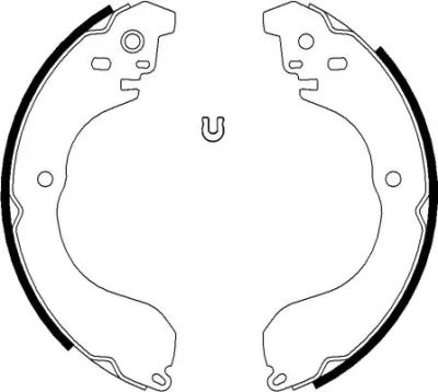 H1776 BEHR/HELLA/PAGID Комплект тормозных колодок