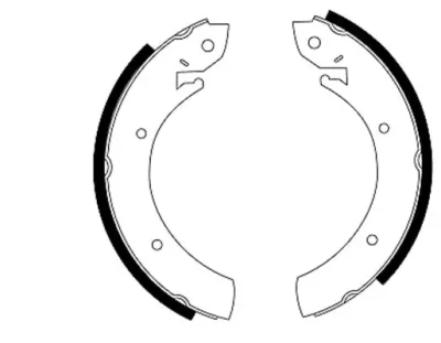 H8005 BEHR/HELLA/PAGID Комплект тормозных колодок