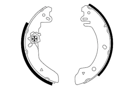 H8565 BEHR/HELLA/PAGID Комплект тормозных колодок