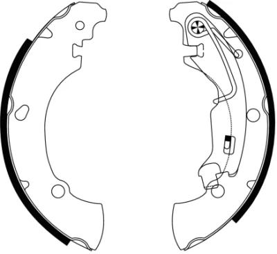 H9645 BEHR/HELLA/PAGID Комплект тормозных колодок