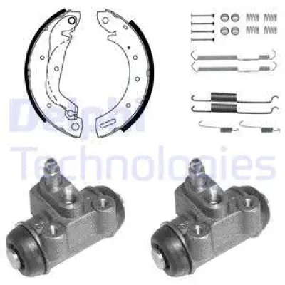 KP976 DELPHI Комплект тормозных колодок