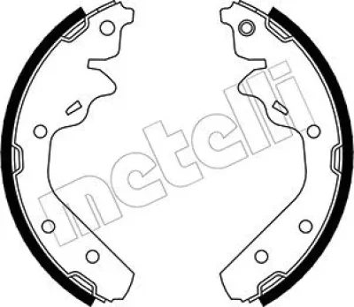 Комплект тормозных колодок METELLI 53-0028